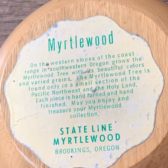 Myrtlewood box - Picture 7 of 8